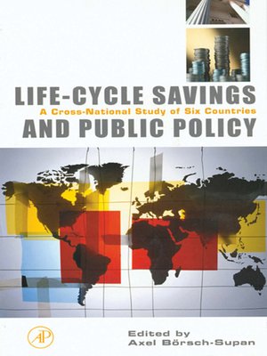 cover image of Life-Cycle Savings and Public Policy